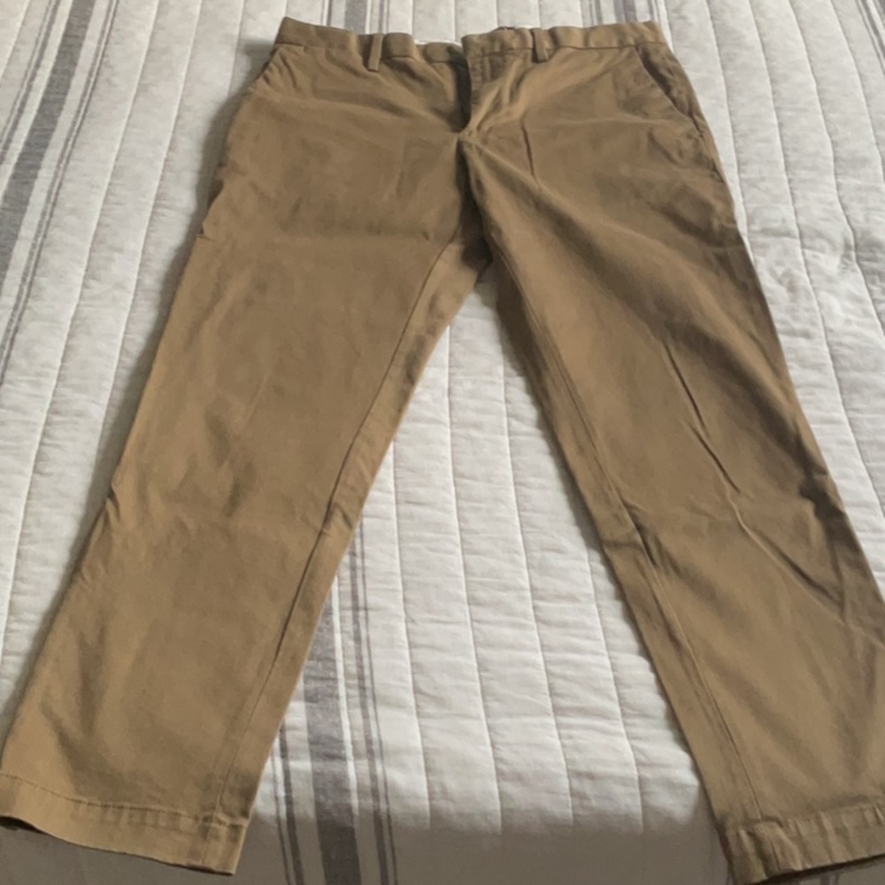 Banana Republic Tan Chino Pants Classic Style